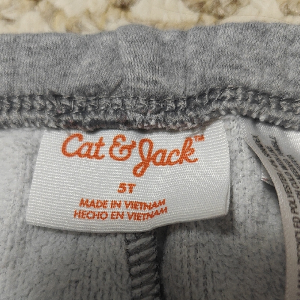 Cat & Jack Heather Gray Kids Warm Leggings